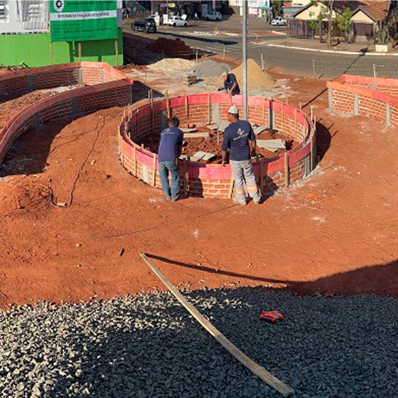 Início da reforma da Praça da Rodoviária