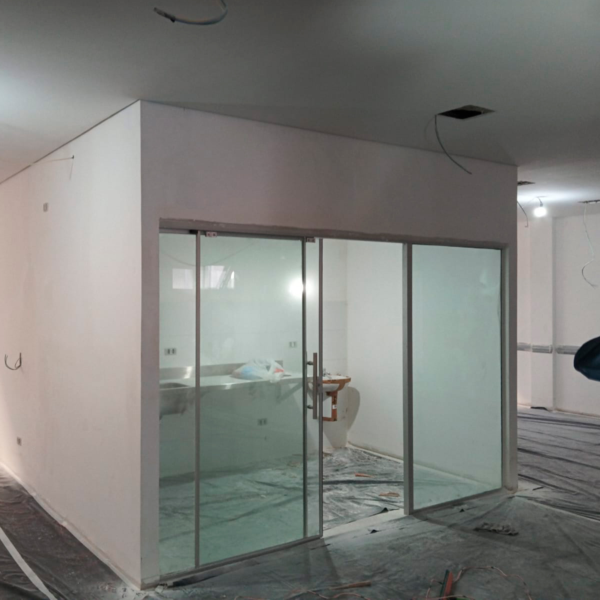 Pam de Astorga: Andamento obra de construção do PAM