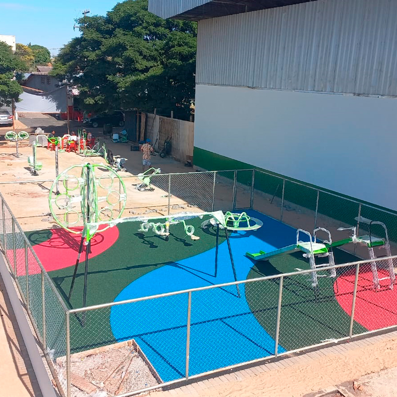 Obras do Meu Campinho na Cidade de Campo Mourão