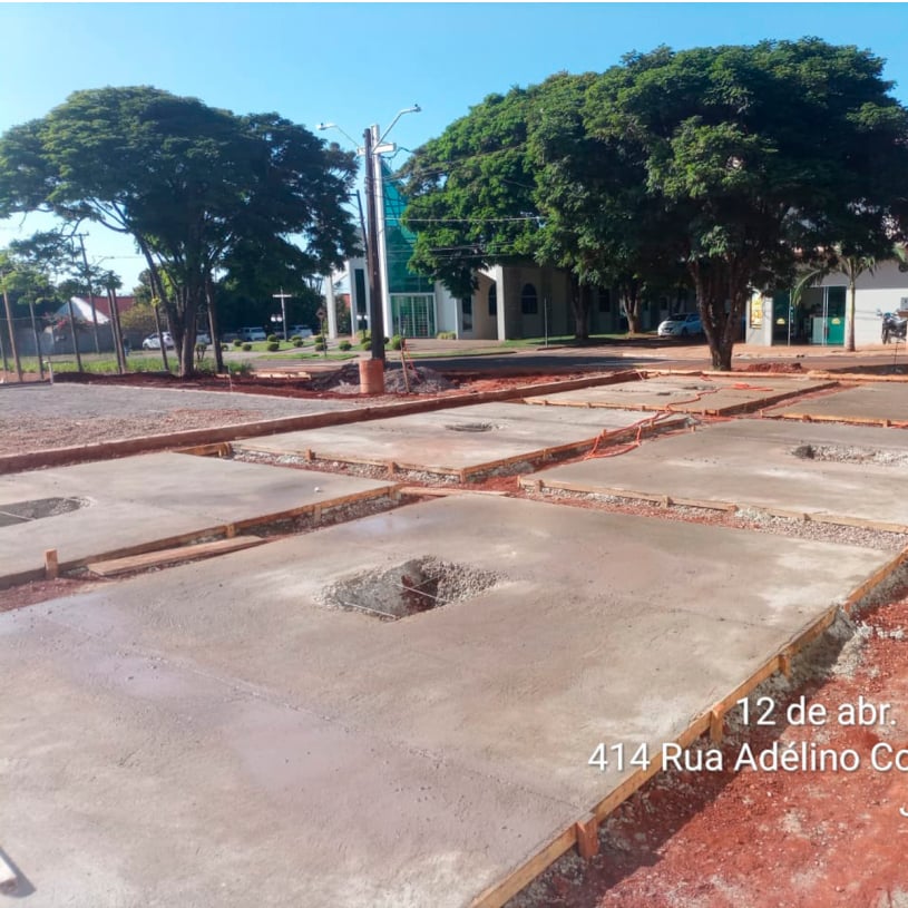 Obras do Meu Campinho na Cidade de Campo Mourão