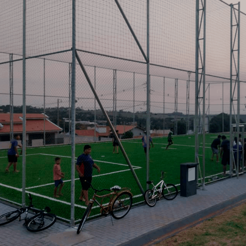 Obra do Meu Campinho na Cidade de Centenário do Sul-PR