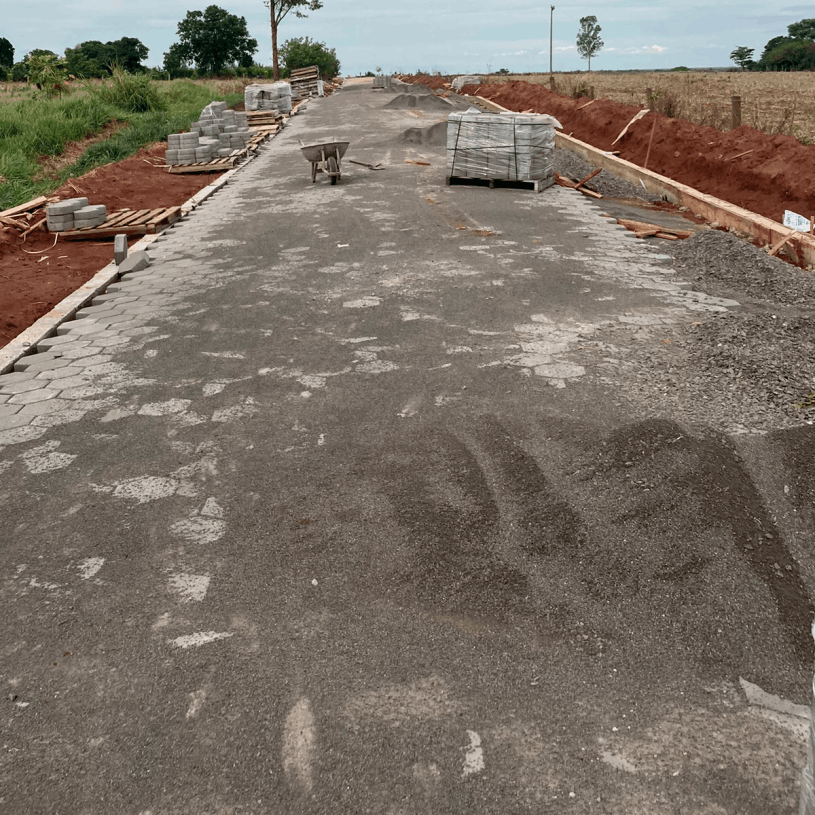 Início da Obra da Cidade de Centenário do Sul-PR