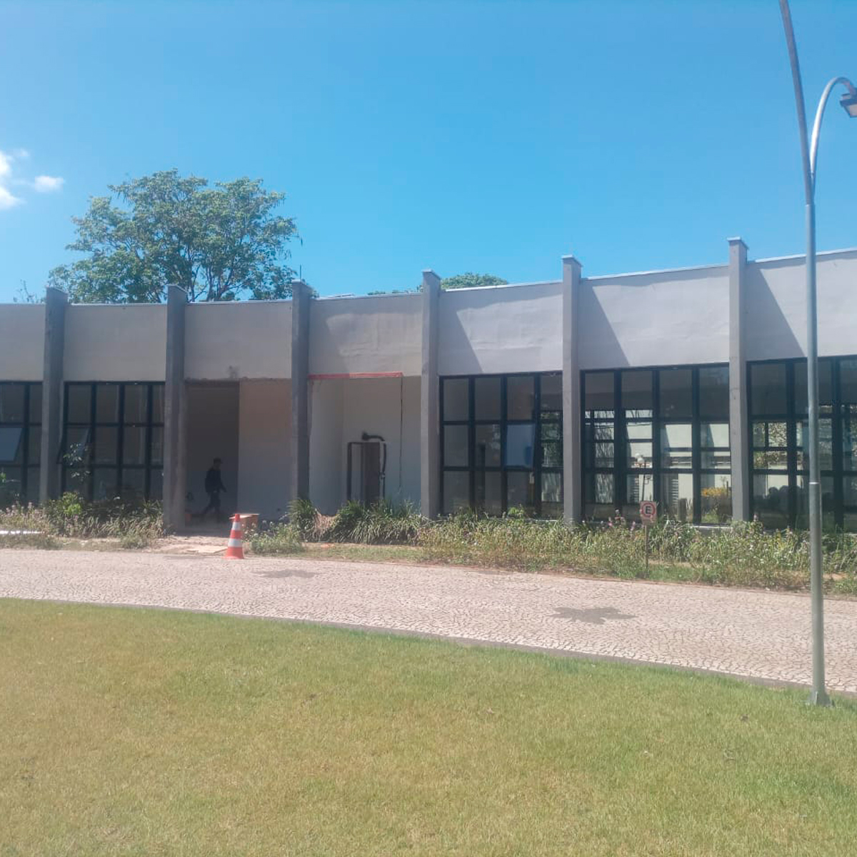 Andamento Obra de Reforma da Prefeitura de Nova Esperança