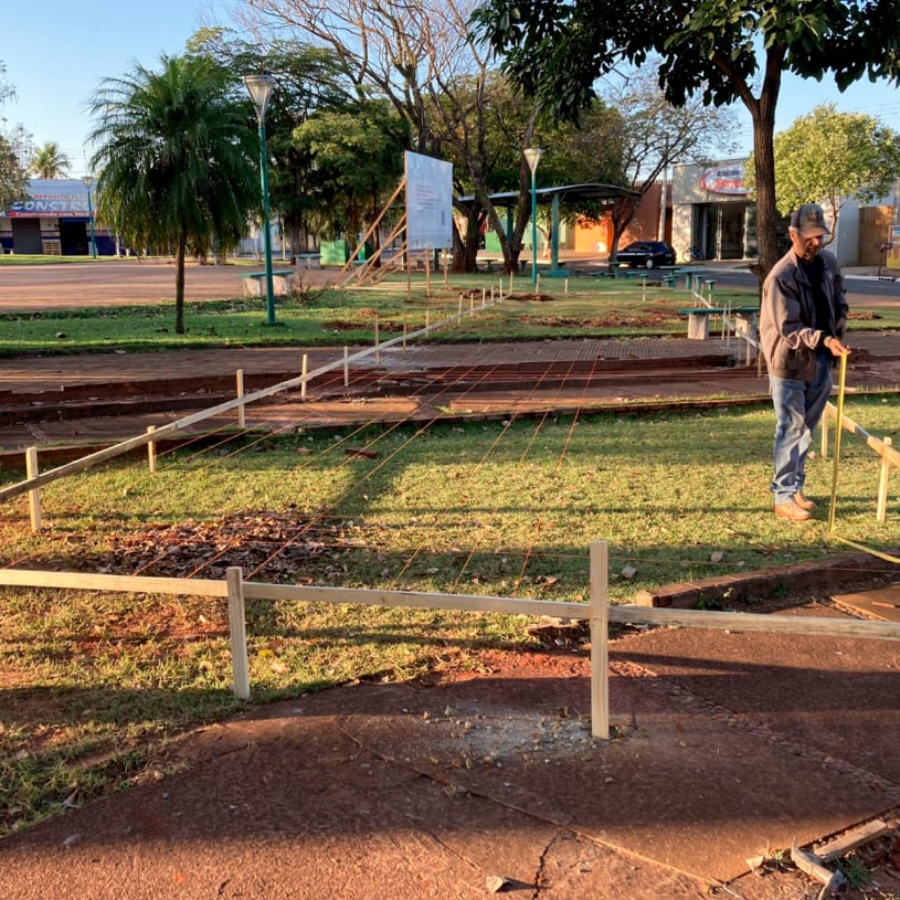 Obra do Pergolado na Cidade de Flórida